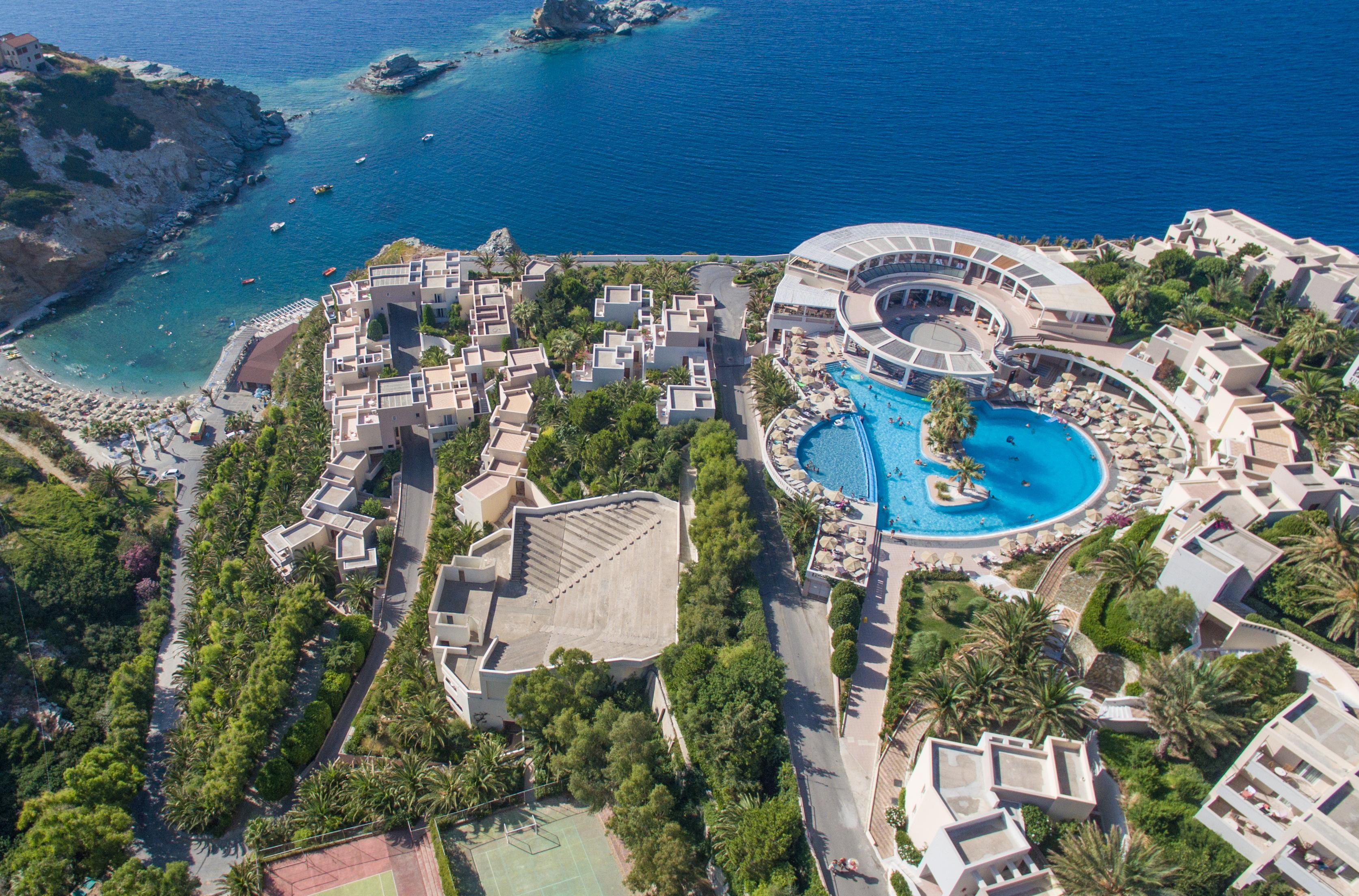 Athina Palace Resort & Spa Agia Pelagia Exterior foto
